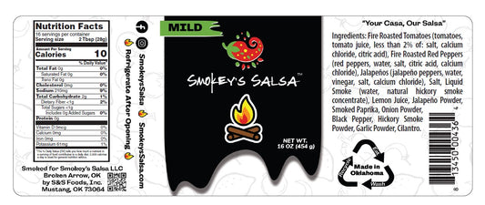 Smokey's Salsa - Mild